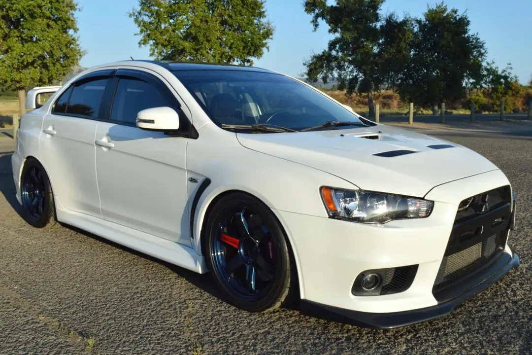 2008 Mitsubishi Lancer Evolution X GSR, sold Sep 2026