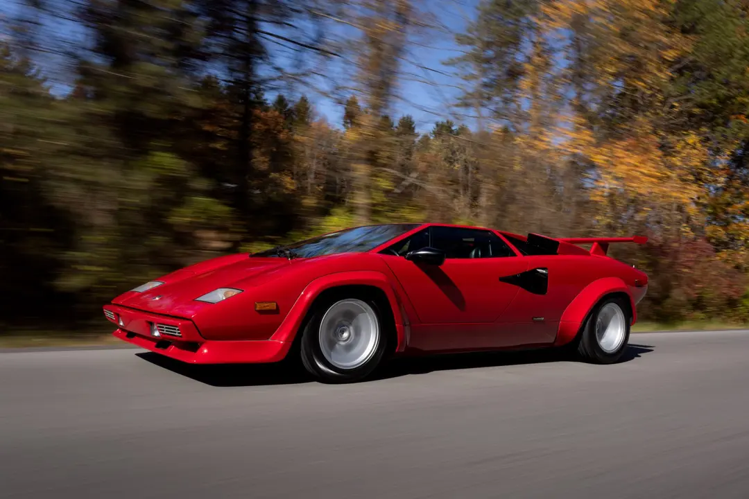 1985 Lamborghini Countach 5000 QV, sold Jan 2025