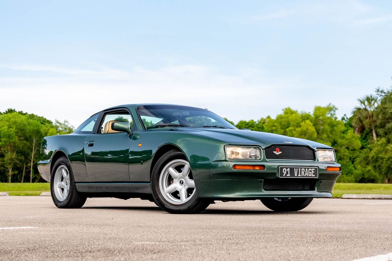 1991 Aston Martin Virage Coupe, sold Oct 2025