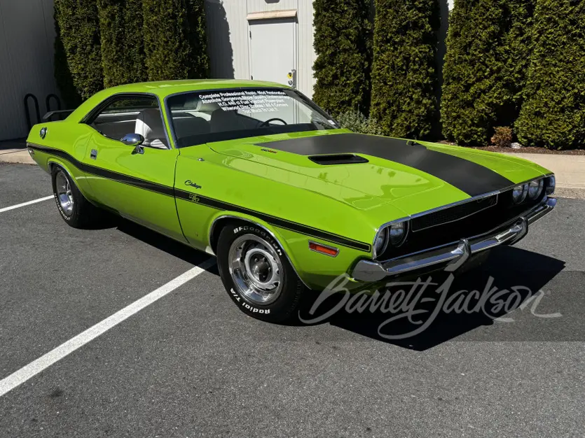 1970 Dodge Challenger, sold Sep 2026
