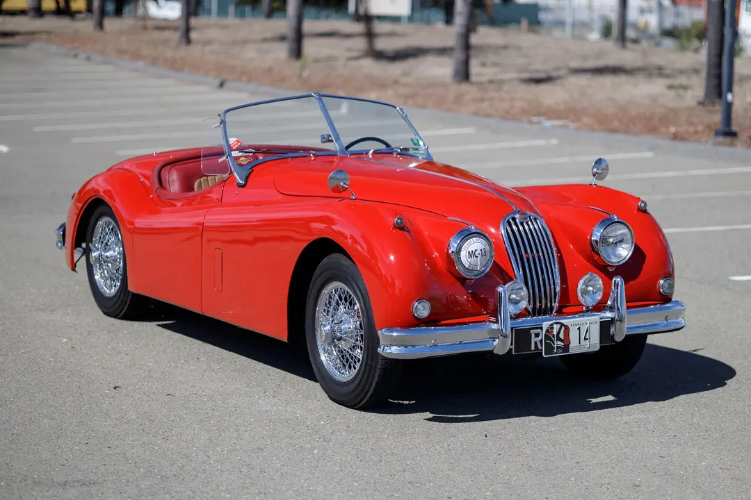 1954 Jaguar XK140 Roadster, sold Sep 2026