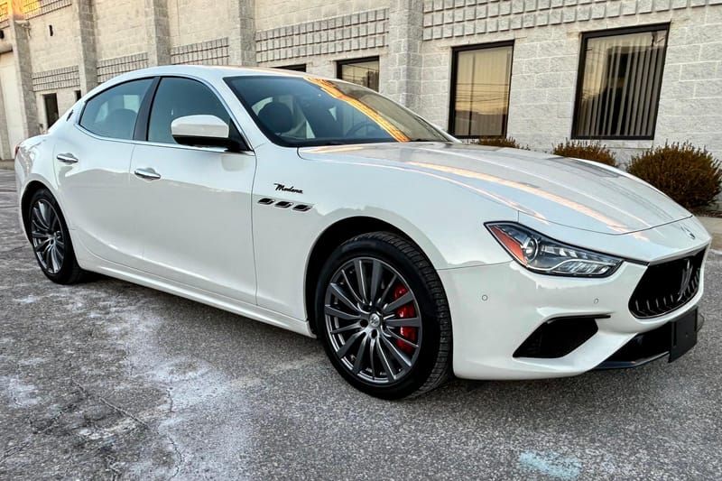 2022 Maserati Ghibli Modena Q4, stock photo