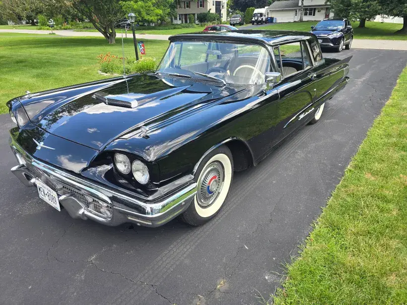1958 Ford Thunderbird, sold Jul 2026