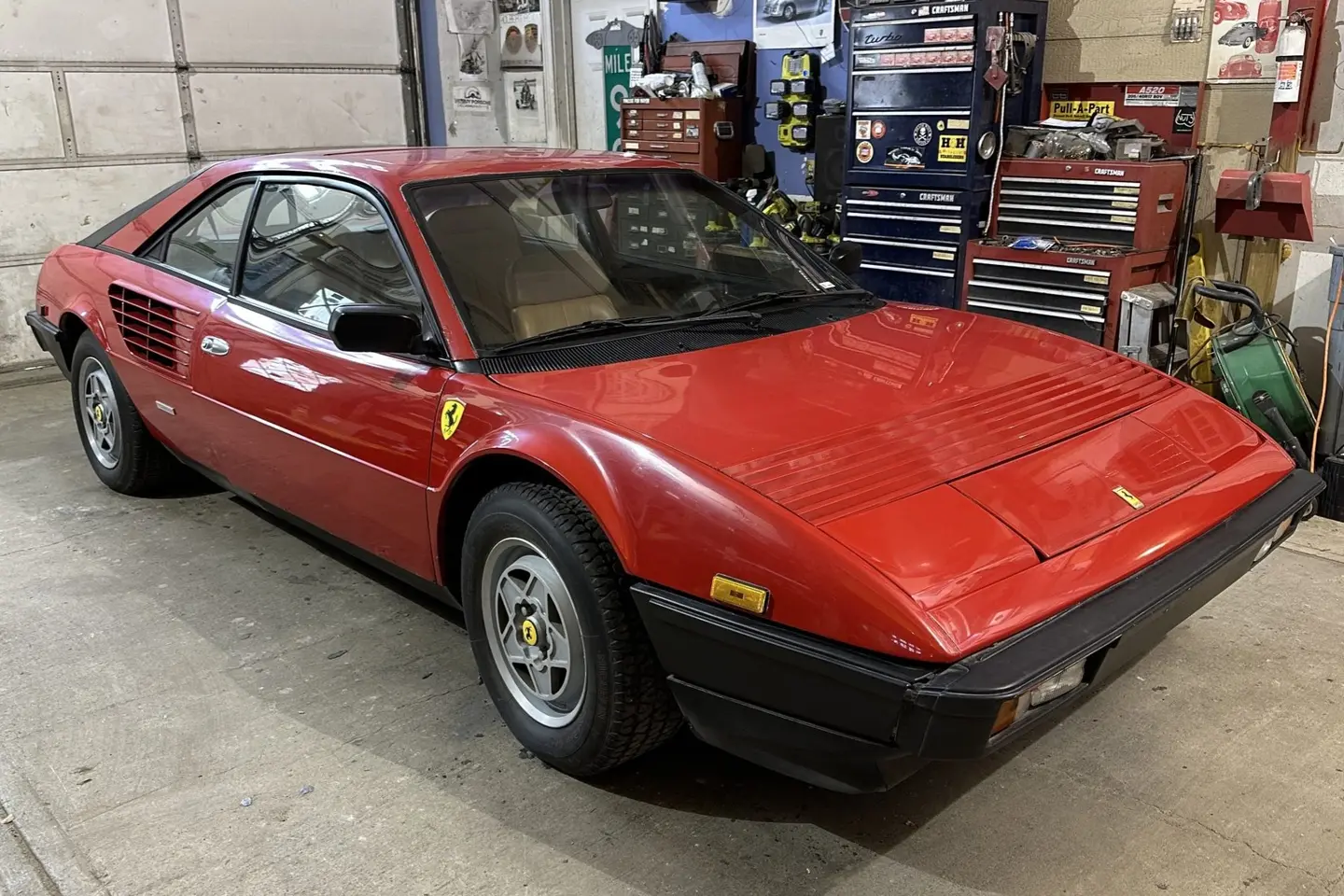 1980 Ferrari Mondial 8 Coupe, sold Oct 2025