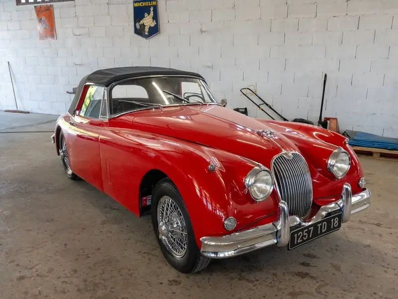1958 Jaguar XK150 Roadster, sold Sep 2026