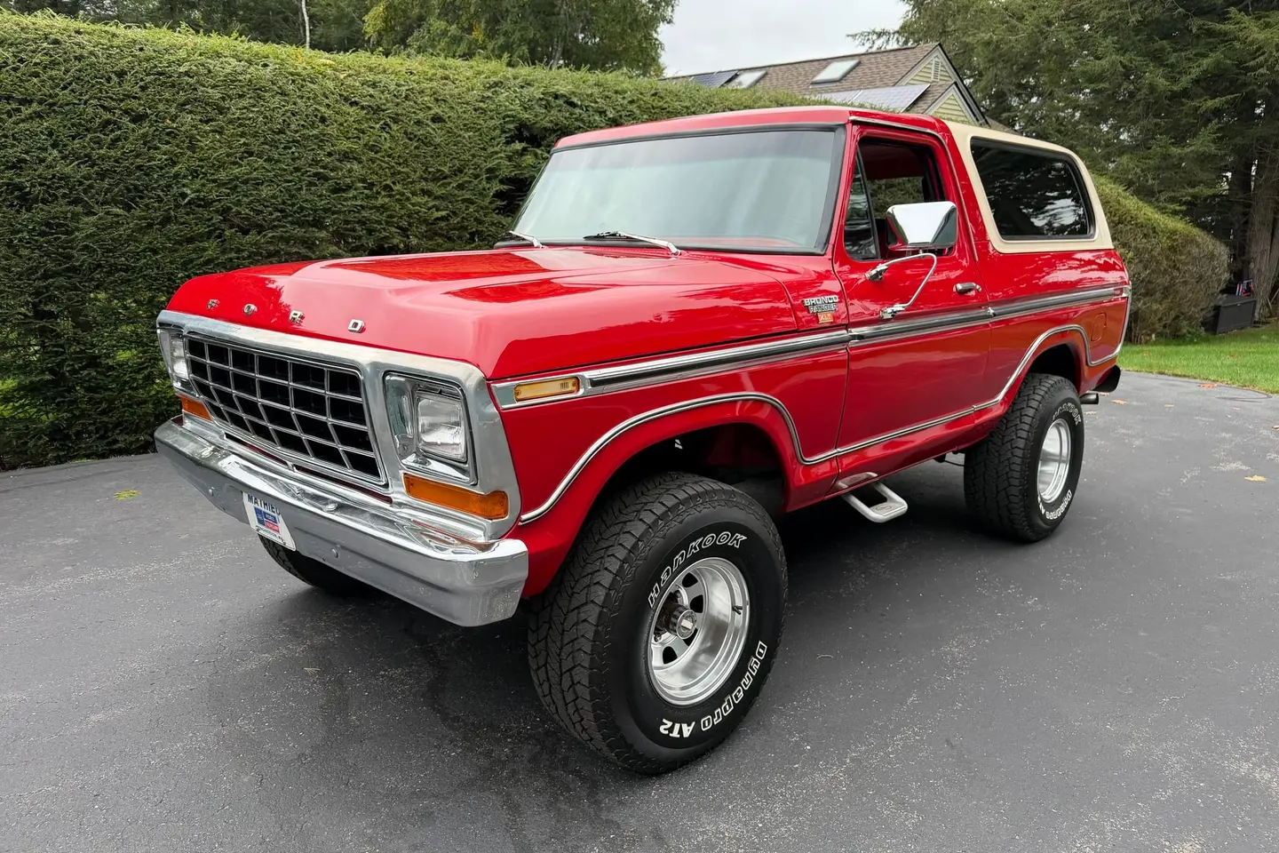 1978 Ford Bronco, sold Oct 2026