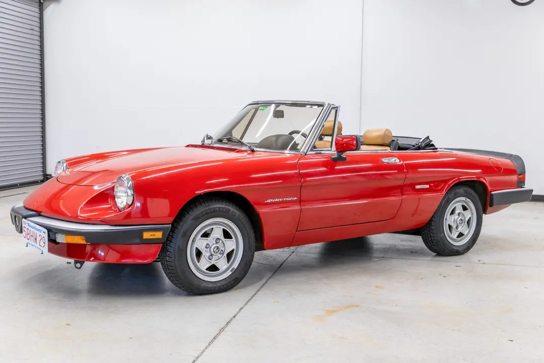 1983 Alfa Romeo Spider, sold Jan 2026