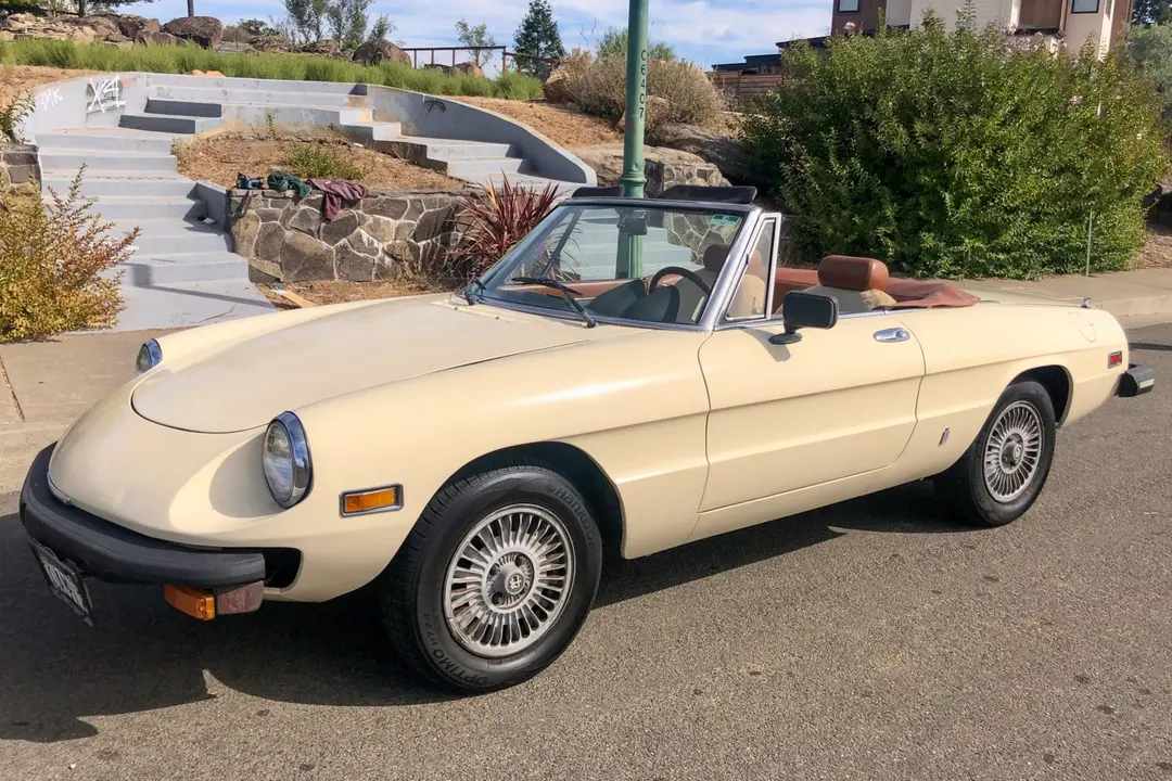 1970 Alfa Romeo Spider, sold Dec 2024