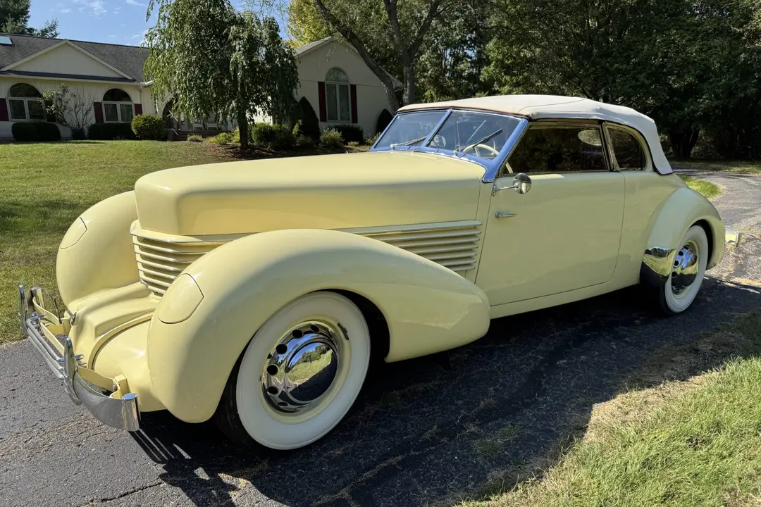 1936 Cord 810 Phaeton, sold Jan 2026