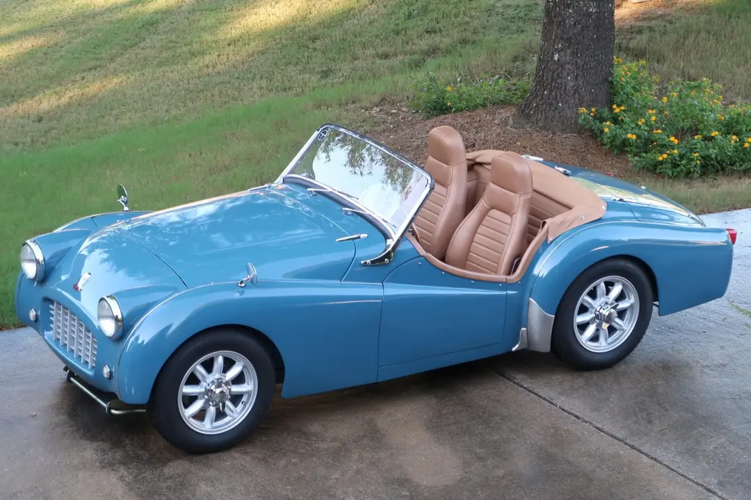 1955 Triumph TR3, sold Jul 2025