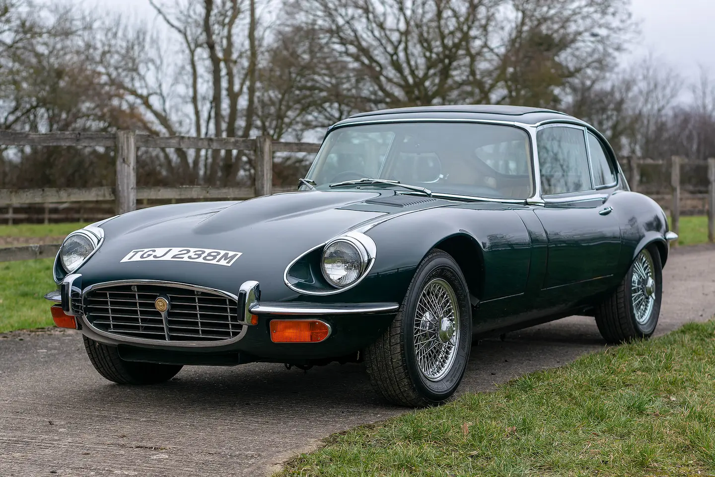 1971 Jaguar E-Type V12 2+2, sold Feb 2023