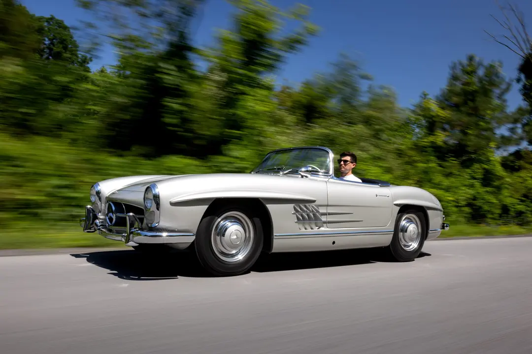1957 Mercedes-Benz 300SL Roadster, sold Jul 2026
