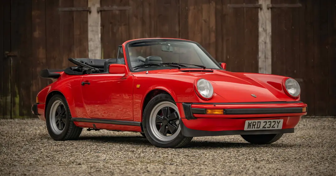 1983 Porsche 911 SC Cabriolet, sold Jul 2025