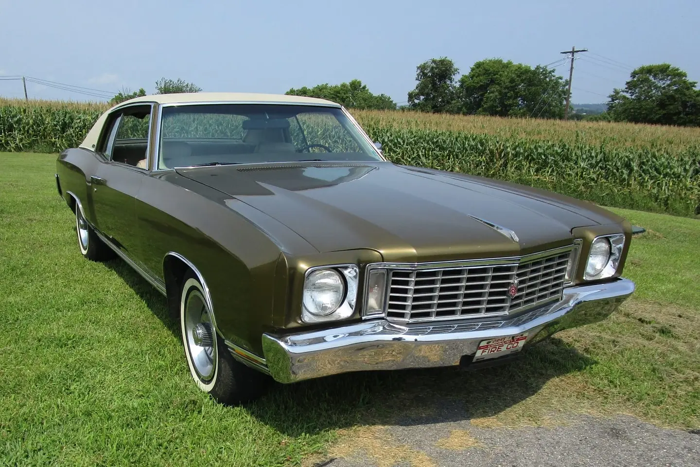 1970 Chevrolet Monte Carlo, sold Sep 2026