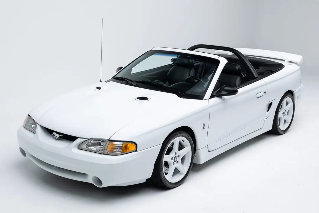 1994 Ford Mustang SVT Cobra Convertible, sold Sep 2026