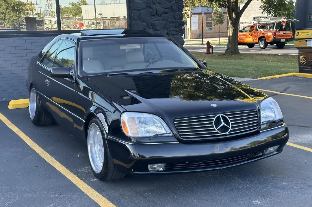 1992 Mercedes-Benz S-Class Coupe, sold Oct 2024