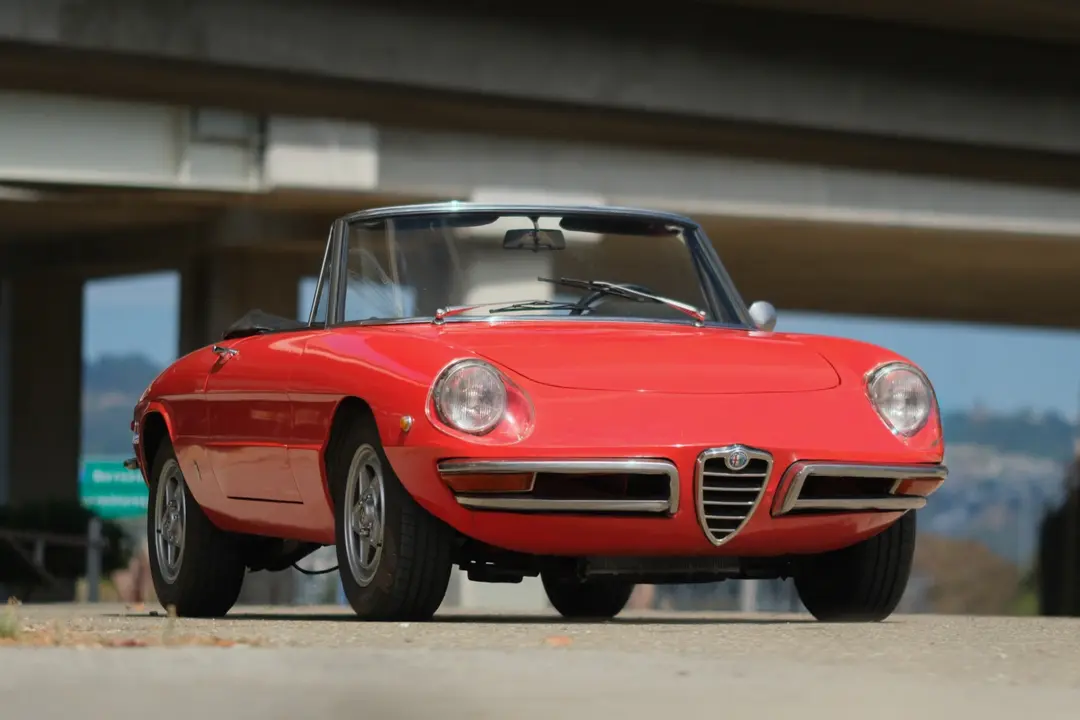 1966 Alfa Romeo Spider Duetto, sold Sep 2025