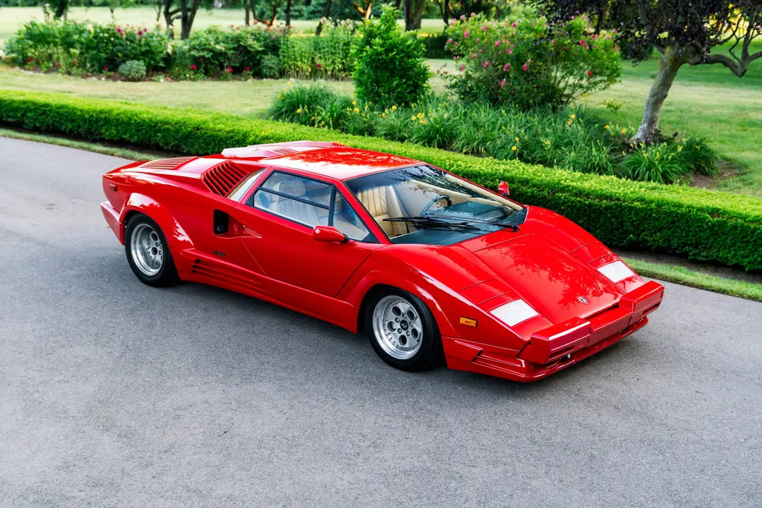 1988 Lamborghini Countach 25th Anniversary, sold Mar 2026