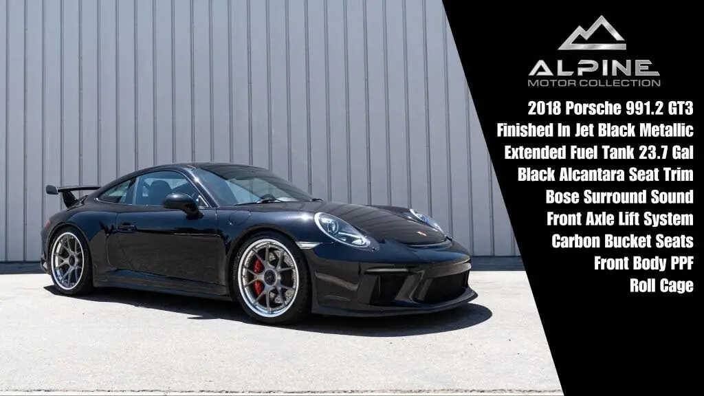 2018 Porsche 991.2 GT3