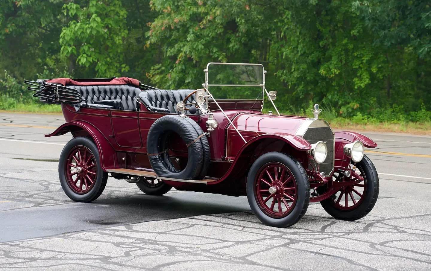 1910 Pierce-Arrow Model 66 Touring, sold Aug 2023
