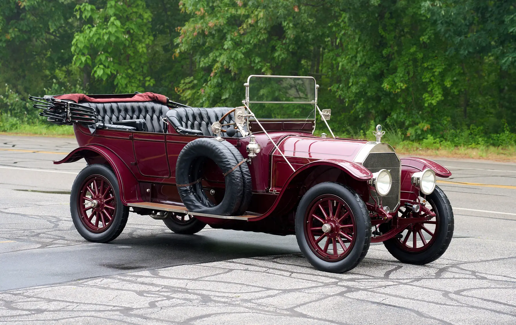 1913 Pierce-Arrow Model 66 Touring, sold Aug 2023