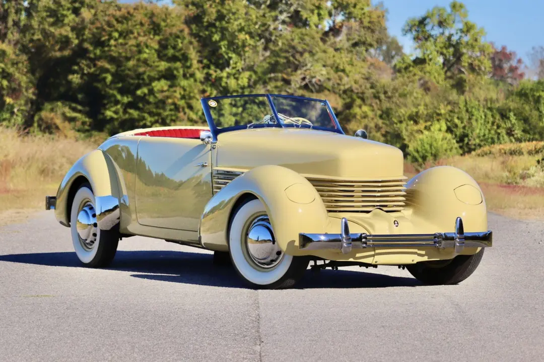 1936 Cord 810 Phaeton, sold Mar 2025