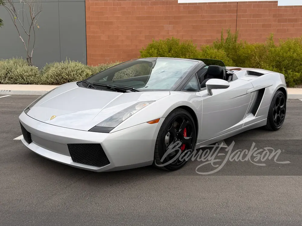 2003 Lamborghini Gallardo 5.0, sold Sep 2026