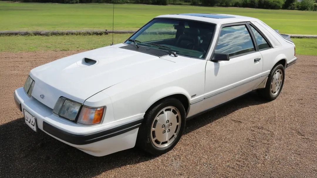 1984 Ford Mustang SVO, sold Apr 2026