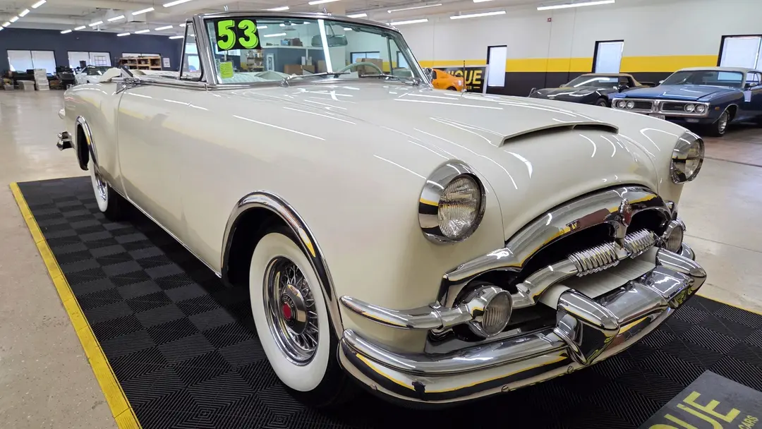 1953 Packard Caribbean Convertible, sold Jul 2025