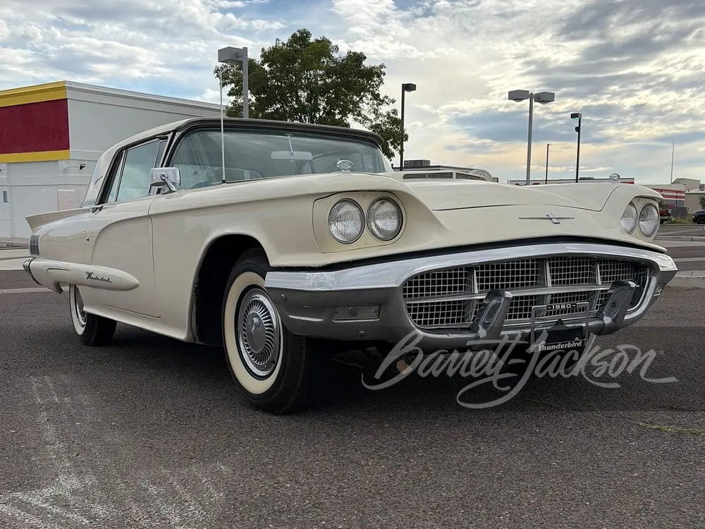 1958 Ford Thunderbird, sold Sep 2026
