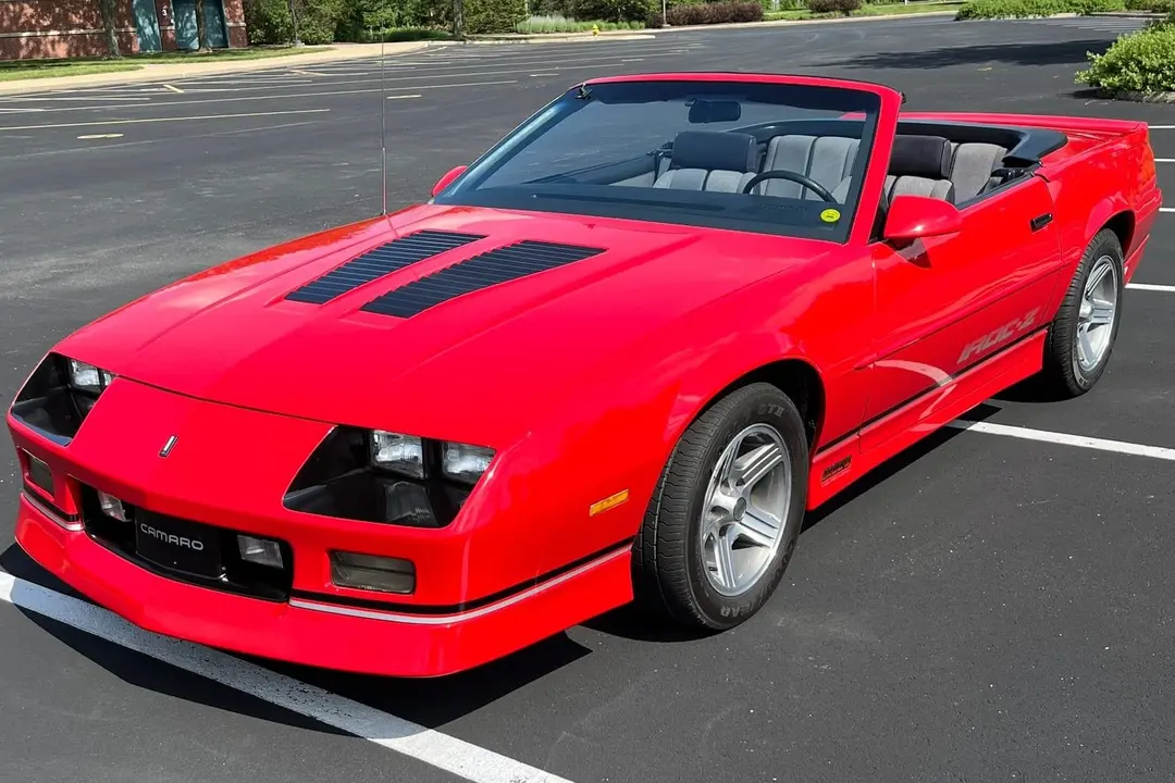 1987 Chevrolet Camaro Convertible, sold Jul 2026