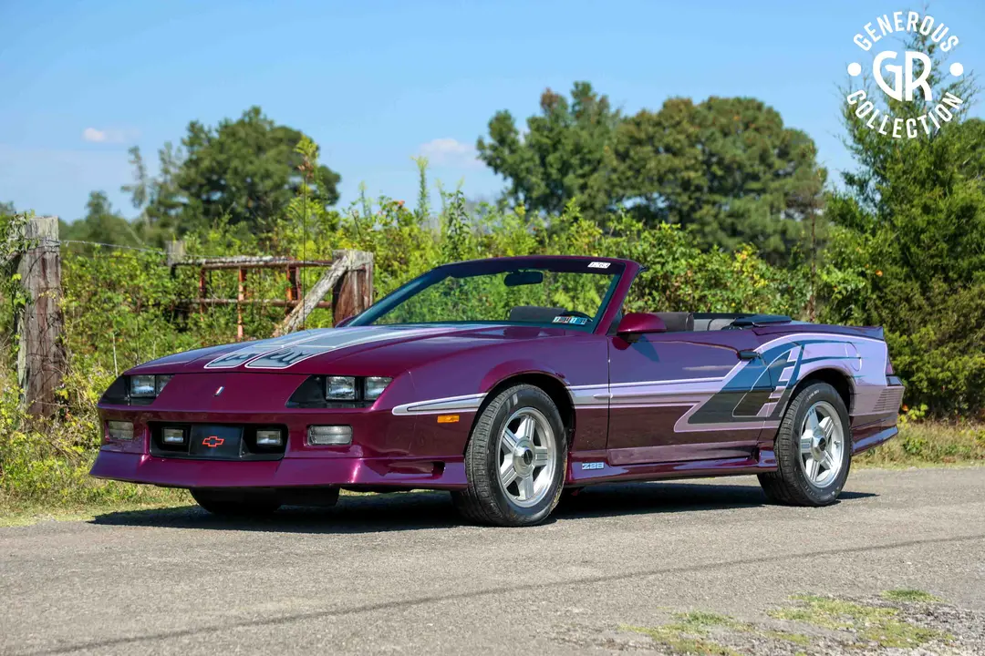 1987 Chevrolet Camaro Convertible, sold Sep 2026