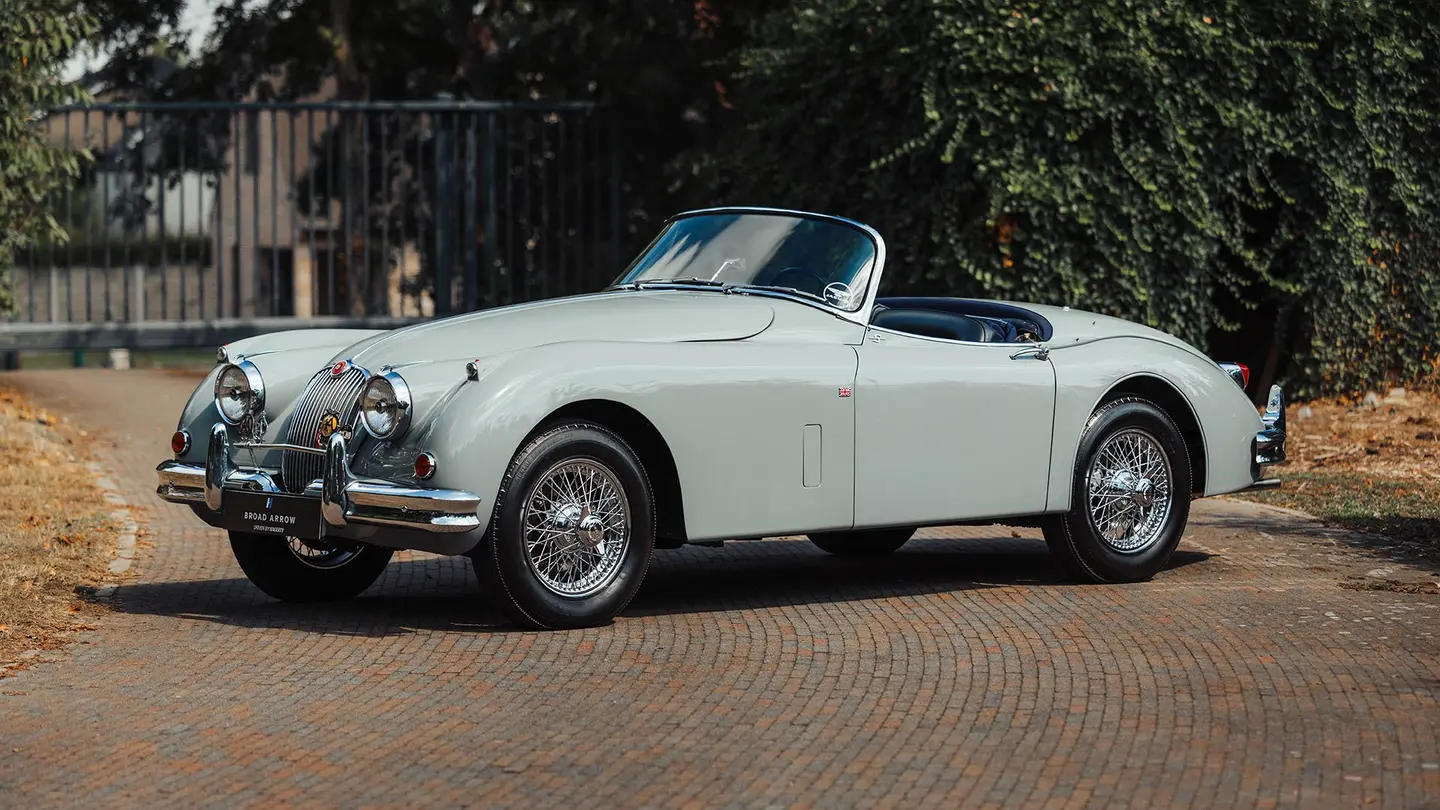 1958 Jaguar XK150 Roadster, sold Oct 2026