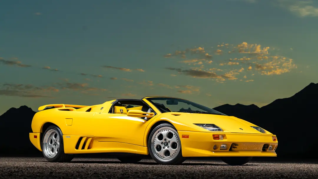 1995 Lamborghini Diablo VT Roadster, sold Oct 2025