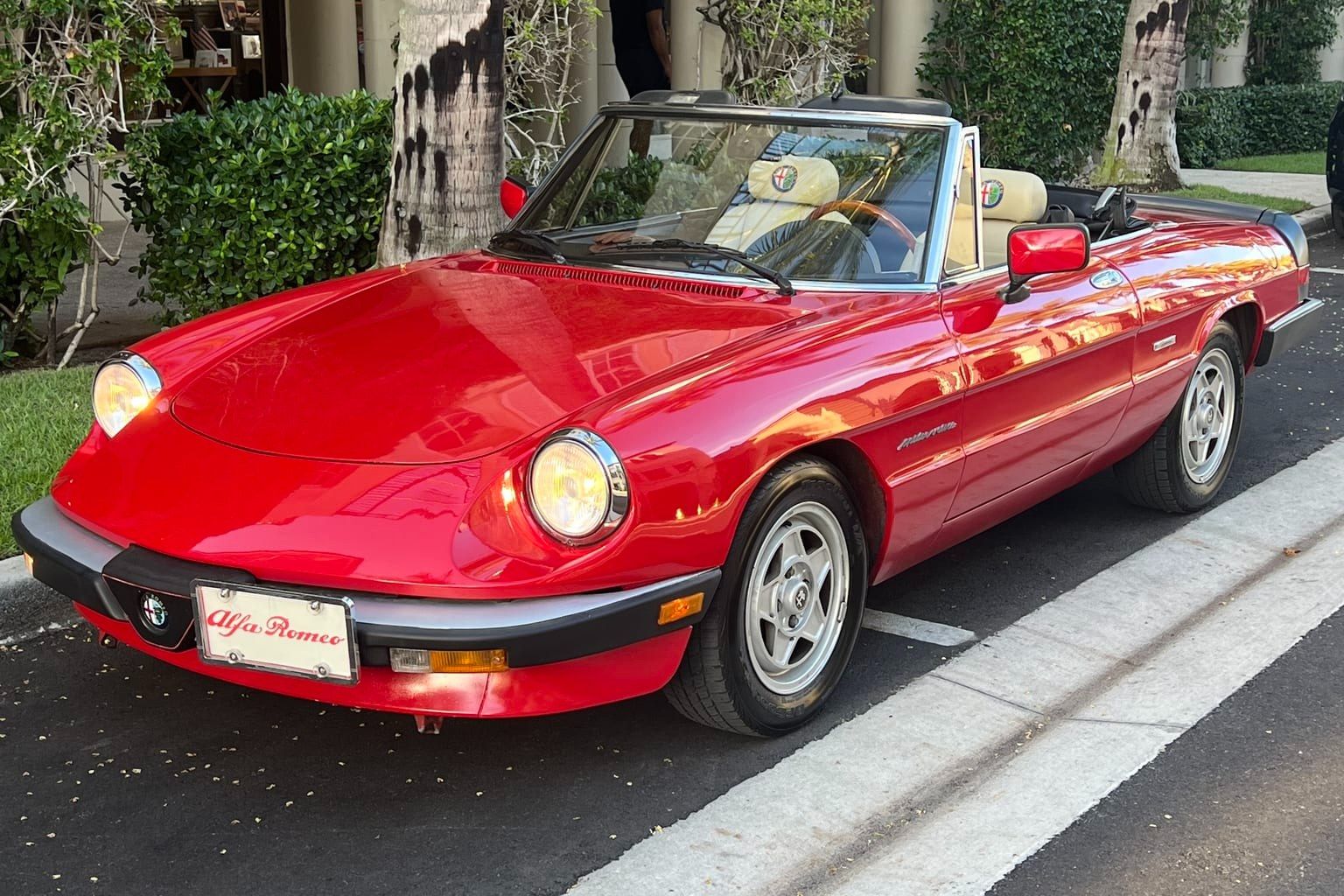 1987 Alfa Romeo 105 Series Spider