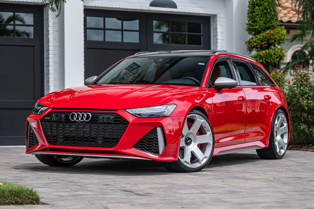 2020 Audi RS6 Avant, sold Aug 2026
