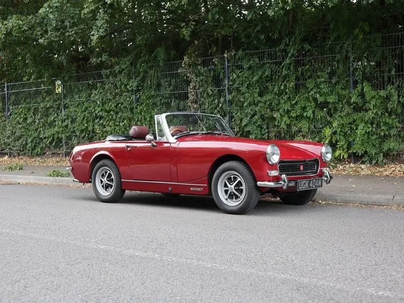1974 MG Midget 1500, sold Sep 2026