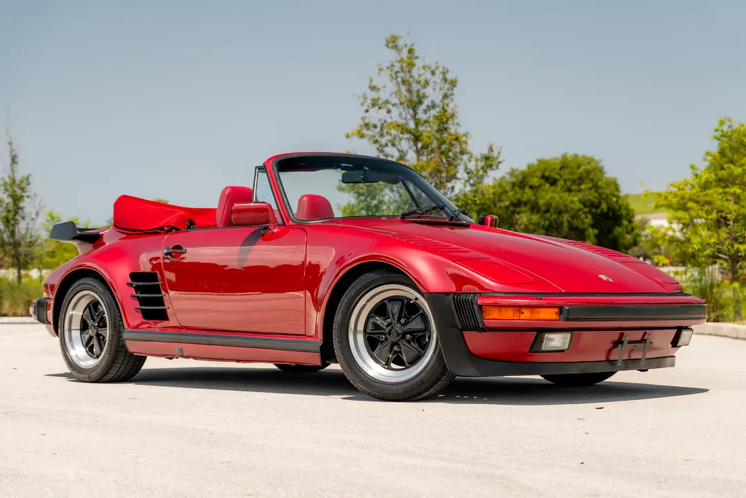1987 Porsche 911 Turbo Cabriolet, sold Sep 2026