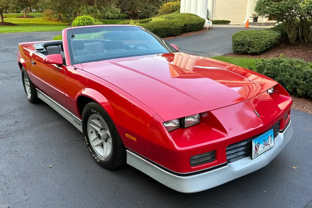 1987 Chevrolet Camaro Convertible, sold Aug 2026