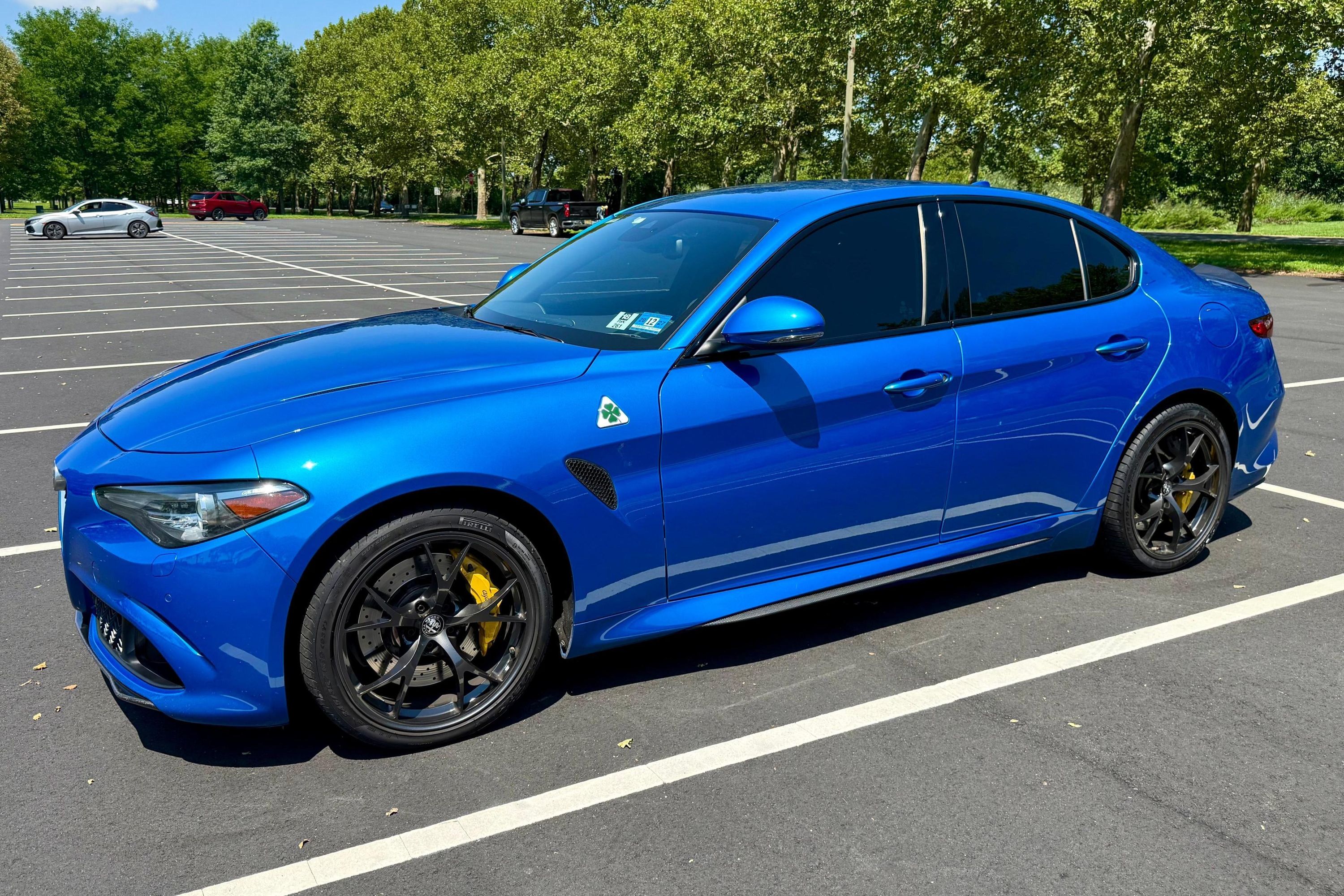 2018 Alfa Romeo Giulia Quadrifoglio, sold Oct 2026