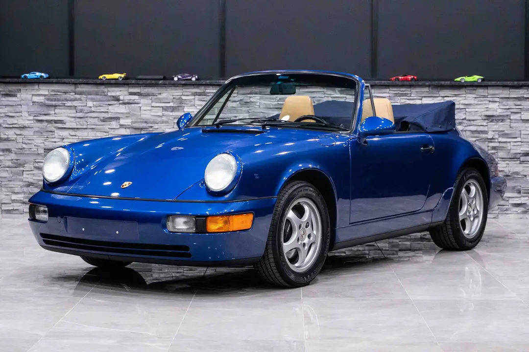 1990 Porsche 911 Carrera 2 Cabriolet, sold Aug 2026