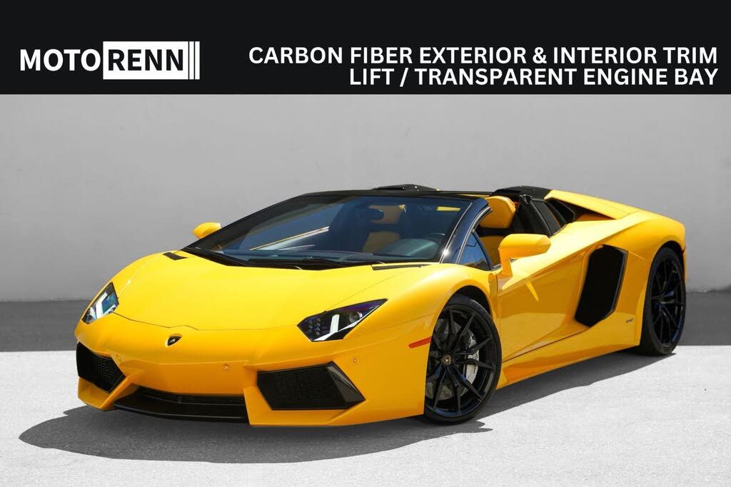 2015 Lamborghini Aventador LP700-4 Roadster