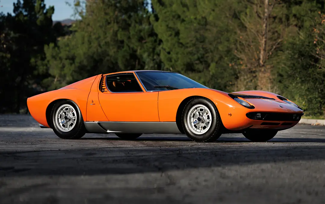 1968 Lamborghini Miura P400 S, sold Mar 2026