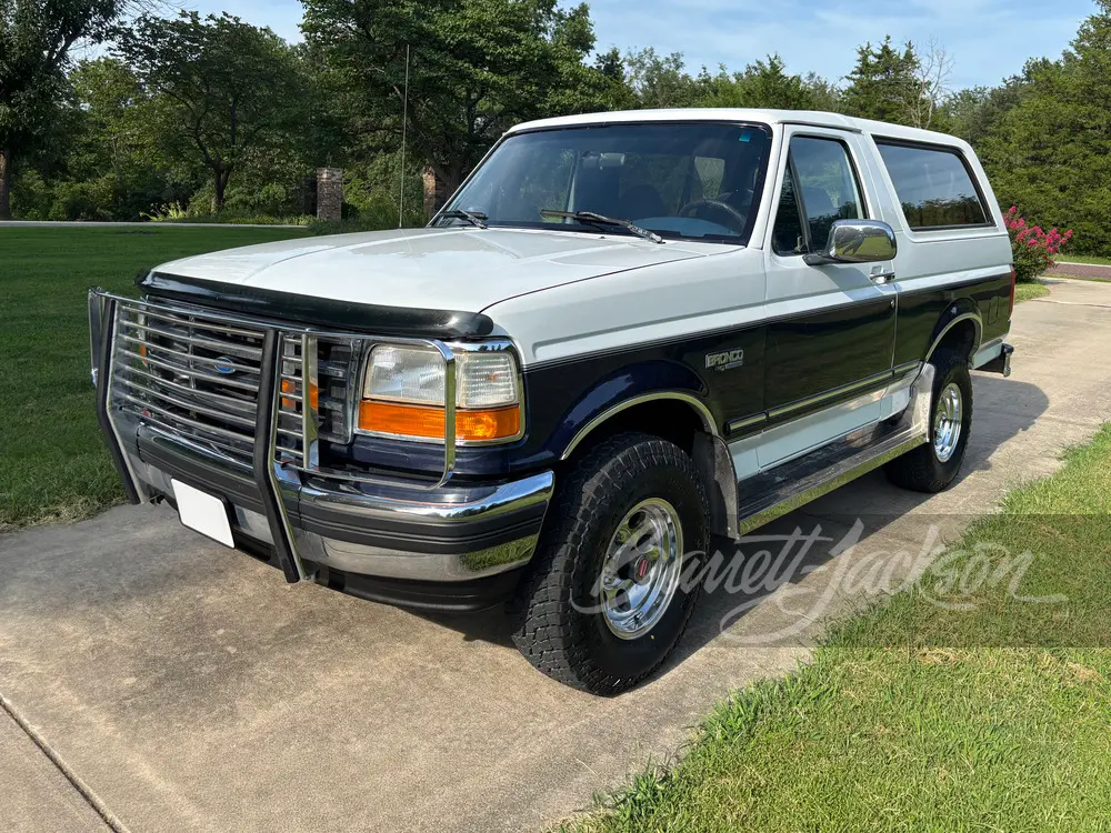1992 Ford Bronco, sold Sep 2026