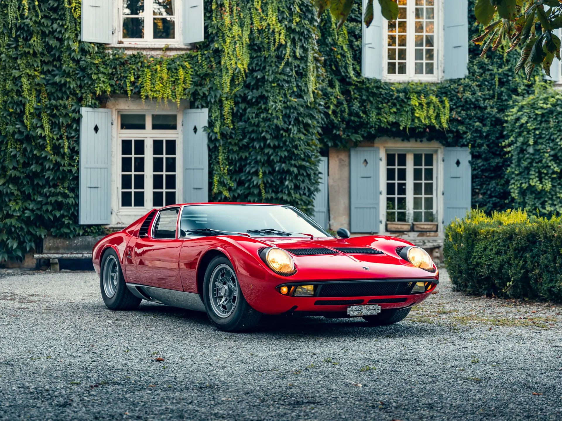 1969 Lamborghini Miura P400 S, sold Sep 2026