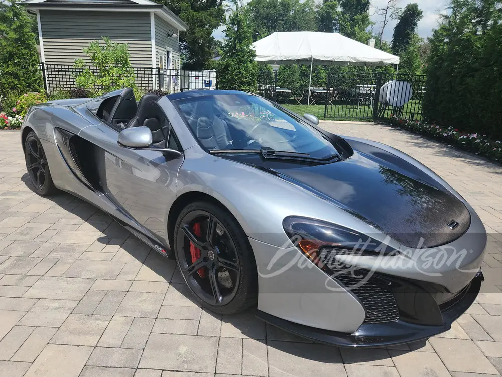 2014 McLaren 650S Spider, sold Sep 2026