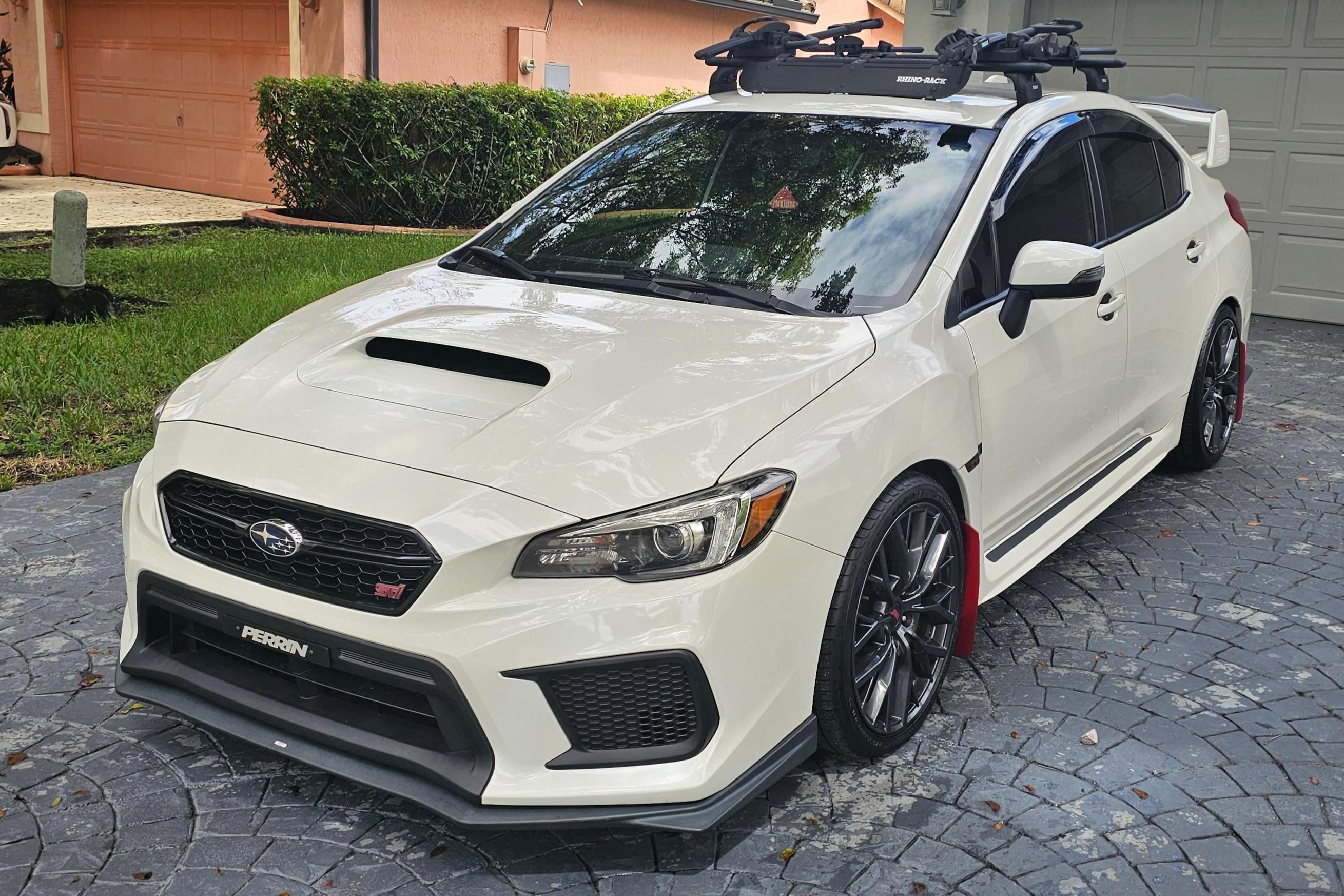 2018 Subaru WRX STI, sold Oct 2026