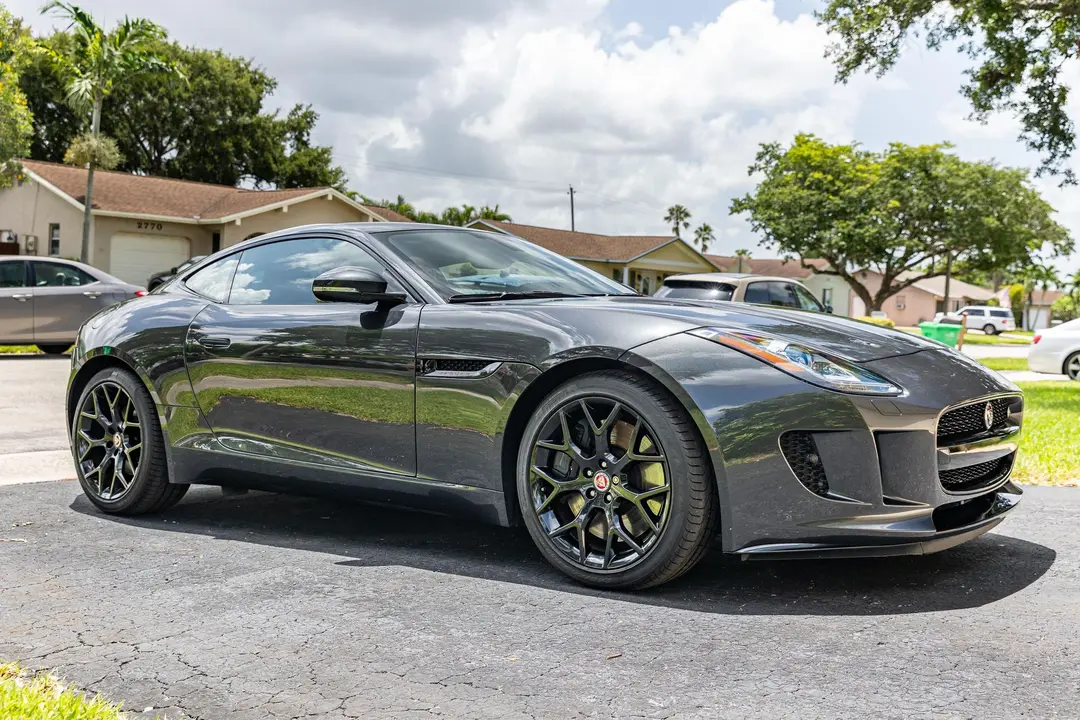 2014 Jaguar F-Type Coupe, sold Aug 2026