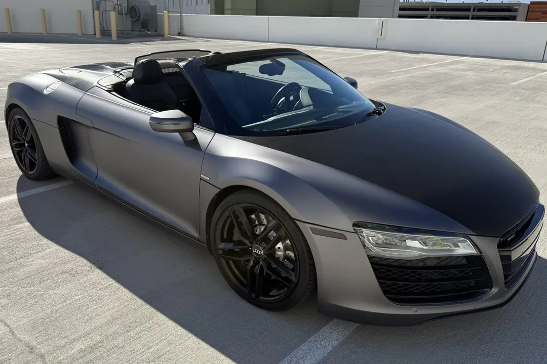 2010 Audi R8 V8 Spyder, sold Feb 2025