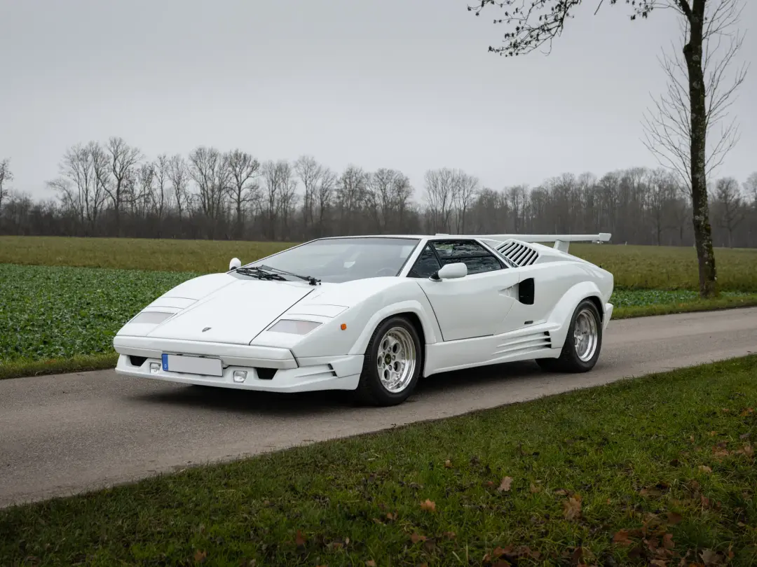 1988 Lamborghini Countach 25th Anniversary, sold Jan 2026